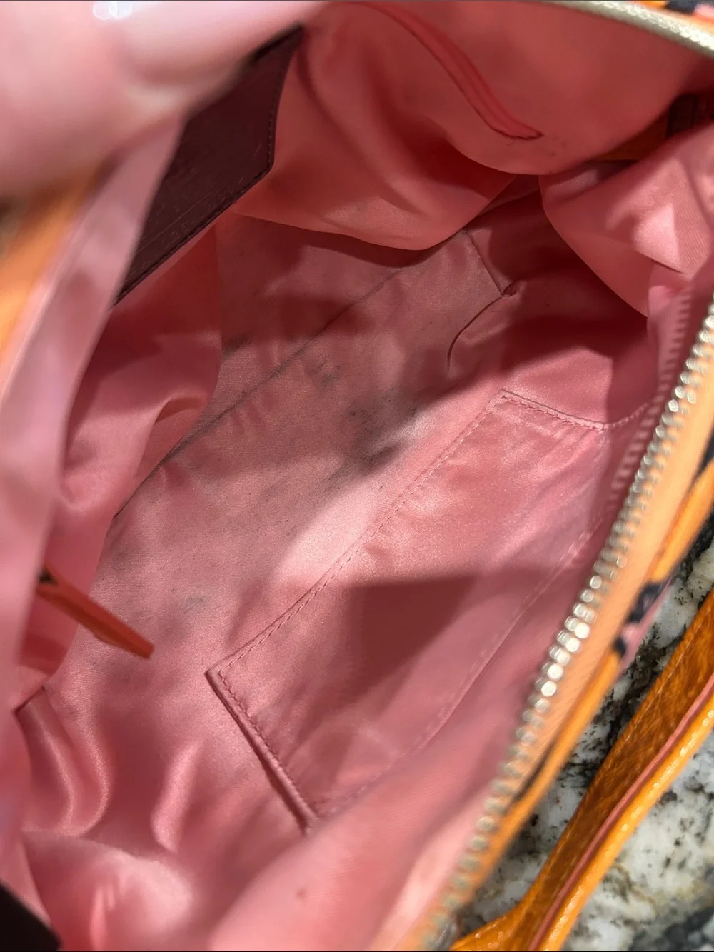 Coach Y2K Orange and Pink Poppy Collection